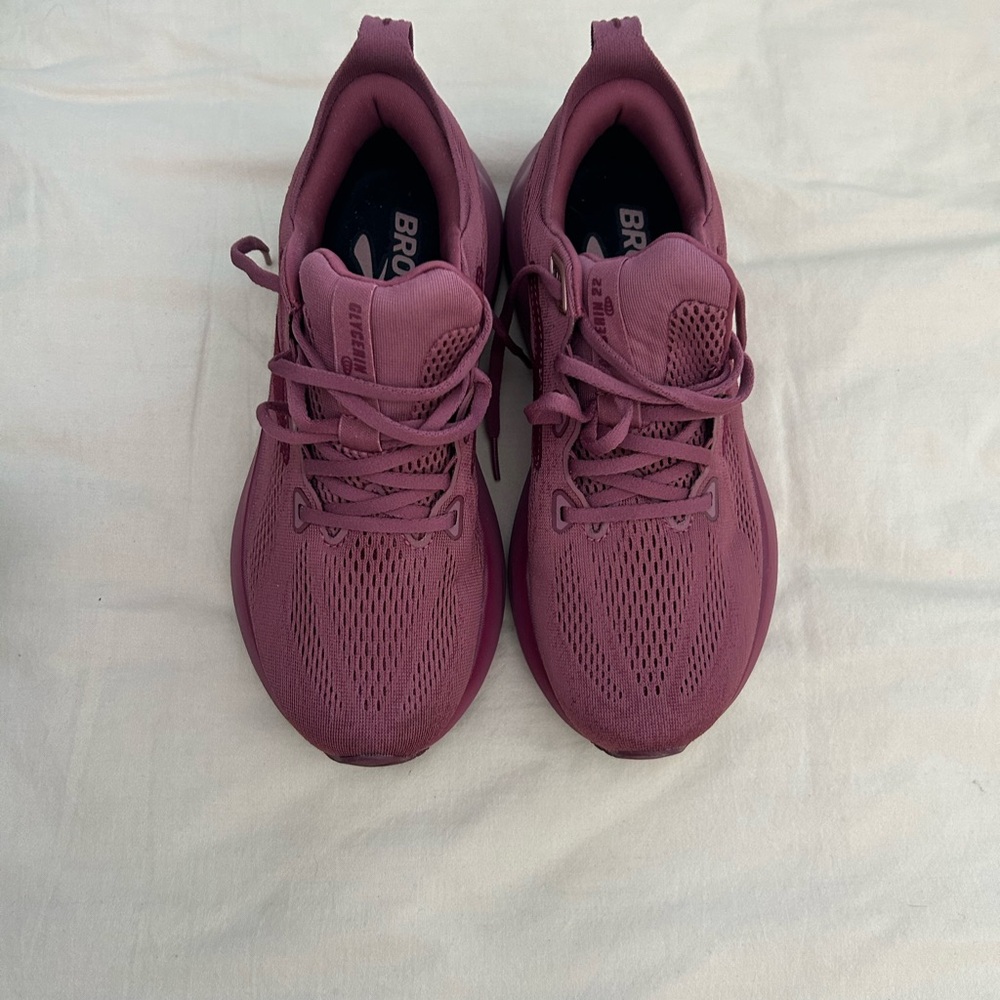 Brooks Glycerin 22 Women's Running Shoes - dark berry pink